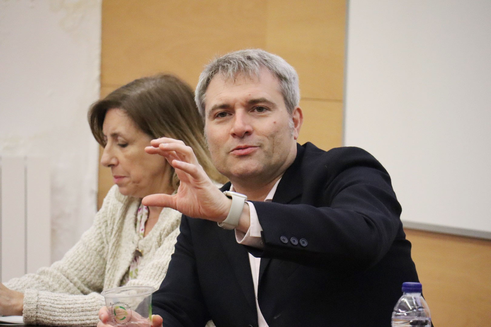 Mercè Pallàs y Alessio Ciulli