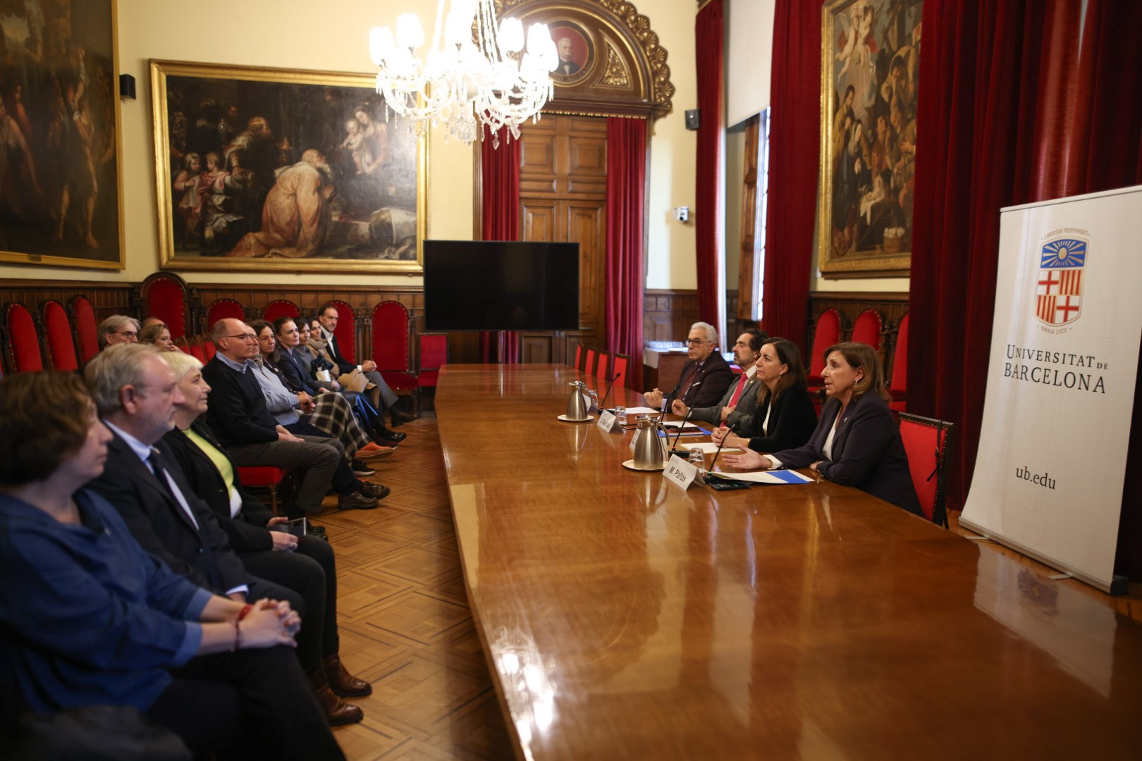 Acte de presentació de la Càtedra UB - Dr. Antoni Esteve i Subirana